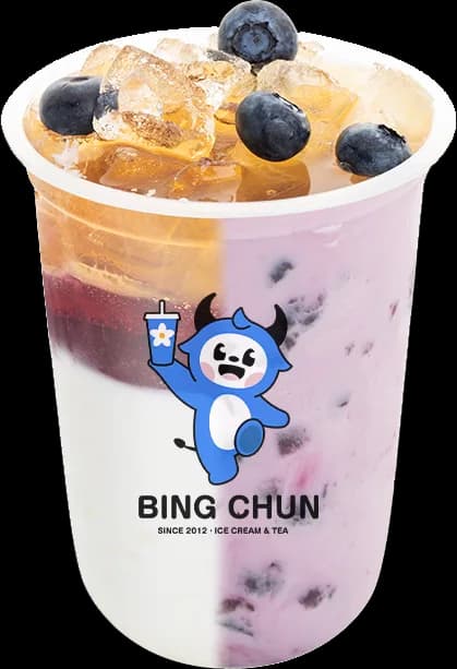 Blueberry Milkshake — milkshake from Bing Chun Sri Lanka