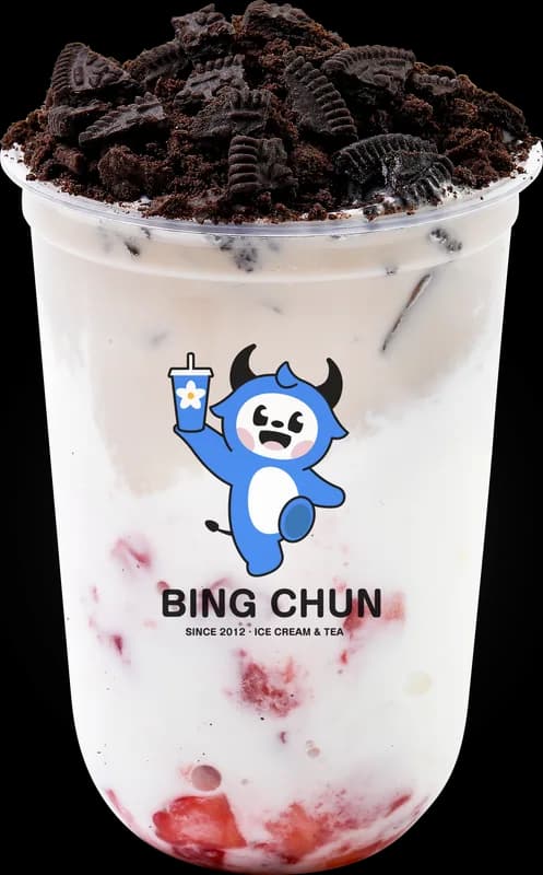 Strawberry Oreo Milkshake — milkshake from Bing Chun Sri Lanka